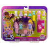 Mattel Polly Pocket: Pidi svet do vrecka - Veľký módny balíček bábik s obl