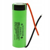 AKUMULÁTOR batéria NABÍJANÁ 18650 3400MAH 3.7V s káblami NCR1