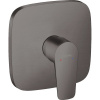 HANSGROHE Talis E páková sprchová batéria pod omietku, pre 1 výstup, kartáčovaný čierny chróm, 71765340