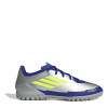 adidas F50 Adults Club Astro Turf Football Boots Silver/Blue 10 (44.7)