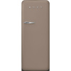 SMEG 51's Retro Style FAB28 chladnička s mraziacim boxom taupe mat