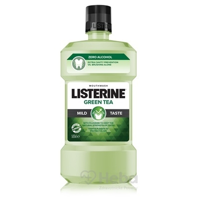 Listerine Green tea ústna voda 1x500 ml