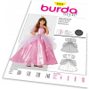 Burda Strih Burda 4364 - Šaty pre princeznú