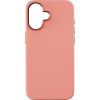 Epico Mag+ Silicone kryt pre iPhone 16 Plus broskyňovo ružová