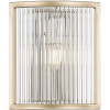 Zuma Line Sergio nástenná lampa 1x60 W priehľadná-zlatá W0528-01A-V6AC