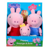 Character Options Peppa Pig Plyšák Figurky 3er Pack