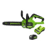 GREENWORKS 24V 4Ah 30 cm reťazová píla Greenworks GD24CS30K4 - 2007007UB