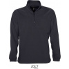 SOL´S NESS / Pánska fleecová mikina s 1/2 zipsom - charcoal grey XXXL