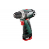 METABO Aku šroubovák PowerMaxx BS Basic 2x2,0Ah LC 12 MTB600984000