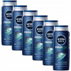 NIVEA Pánsky sprchový gél Fresh Kick 6 x 500ml