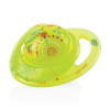 Nuby Silikónový ortodontický masážny cumlík 18+m - Žltý, 0048526988419