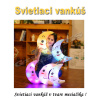 Svietiaci vankúš V TME - MESIAČIK, modrý