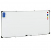 vidaXL Magnetická tabuľa biela 110x60 cm oceľ - Biela - 35809-177021