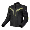 TEXTILNÁ BUNDA OZONE FLOW BLACK/FLUO YELLOW S