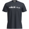 Pánské termotriko s krátkým rukávem Icebreaker Merino 150 Tech Lite Short Sleeve Tee Massif Mens barva midnight navy velikost XL
