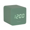 Designové LED hodiny s budíkem 5982GR Karlsson 7cm