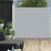 vidaXL Zaťahovacia bočná markíza na terasu 100x300 cm, sivá 48374