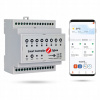 Ovládač podlahového vykurovania Zigbee Tuya 8-kanálový CH8Z Lišta