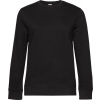 B&C | QUEEN Crew Neck, Dámska mikina, čierna pure, XXL
