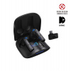ASUS sluchátka ROG Cetra Speednova, bezdrátové špunty, BT + RF 2.4 GHz, černá (90YH03Y0-BTUA00)