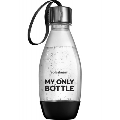 SODASTREAM Mob 0,6l Black - náhradná plastová fľaša na sódu s pútkom - čierna