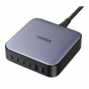 Nabíjačka do siete UGREEN 2x USB, 4x USB-C, 200W, Gan (40914) sivá