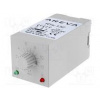 Časové relé 1÷12min DPDT 230VAC/5A Unap 220÷230VAC undecal