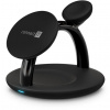CONNECT IT MultiCharge 3 v 1 MagSafe Wireless Fast Charge Bezdrôtová nabíjačka, ČIERNA