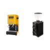 Gaggia Classic E24, yellow + Stone Espresso Pebble, black