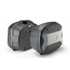 TRK35BNPACK2 sada 2 kufrov GIVI TRK35BN Lite Trekker čierny s hliníkovým plastovým vekom (Monokey)