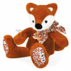Plyšová líška Fox Copain Calin Histoire d’ Ours oranžová 25 cm v darčekovom balení od 0 mes HO3124