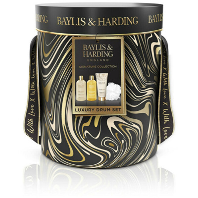 Baylis & Harding Signature Collection Luxury Drum Set ( Mandarínka & Grapefruit ) - Darčeková sada s špongiou