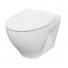 Cersanit Moduo Závesné WC s doskou SoftClose, CleanOn, biela K701-262