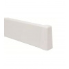 Lišta soklová 198 Quadro 40 uni biela 2.6m
