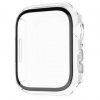 Ochranné puzdro FIXED Ochranné pouzdro Pure s temperovaným sklem pro Apple Watch 45 mm , čiré FIXPUW-818