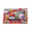 Jazwares Pokémon Surprise Attack Game Pikachu with Fast Ball vs. Treecko with Heal Ball