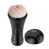 BAILE Pussy Vibration – vibračný masturbátor, realistická vagína