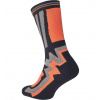 Knoxfield Long Unisex ponožky 03160041 čierna/oranžová č.45