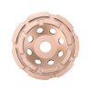 EXTOL INDUSTRIAL 8703122 kotouč diamantový brusný dvouřadý, O 125x22,2mm