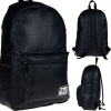 Single -Chamber School Backpack Astra Black 20 L (Čierny elegantný mestský batoh)