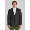 SAKO GANT SLIM JERSEY BLAZER DARK GRAPHITE