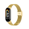 Xiaomi Milánsky ťah - kovový náhradný remienok pre Mi Band 8/9/10 Farba: Zlatá MBSCZ-MMG04
