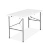 Skladací plastový stolík 122 x 61 x 74 cm AGA MR6126