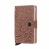Miniwallet Secrid Ornament MOr-Rose
