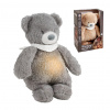 Nattou Uspávačik Plyšový Hudobný So Svetielkom A Senzorom Plaču 4v1 Sleepy Bear Grey