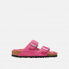 Birkenstock Ružové Regular šľapky Arizona Suede Shearling