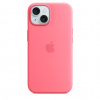 Apple iPhone 15 Plus Silicone Case with MagSafe - Pink MWNE3ZM/A