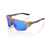 Slnečné okuliare 100% NORVIK Matte Copper Chromium - Blue Multilayer Mirror Lens