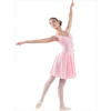 Baletná zavinovacia sukňa dlhá SOLO FD979 nežná ružová vel. 140-158