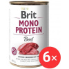 Brit Mono Protein Beef 6× 400 g